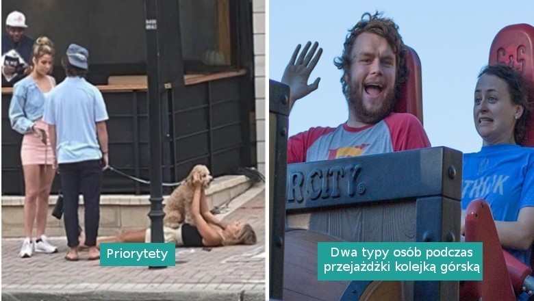 16 fotografii pokazujących, że na świecie zawsze istnieją dwa typy osób