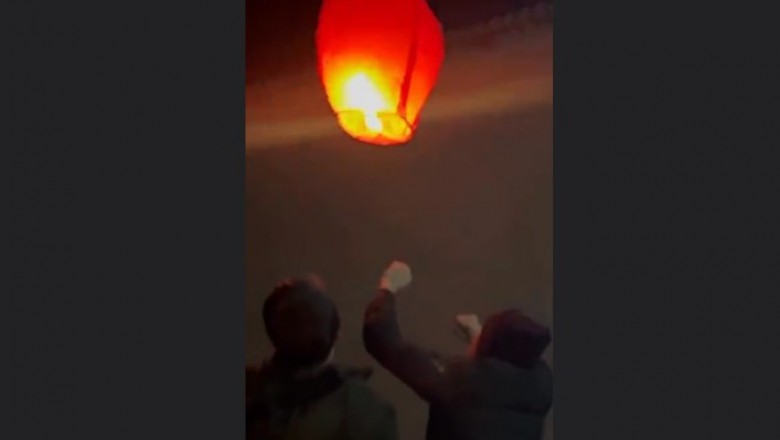 Lampion kontra chata. Co mogło pójść nie tak?