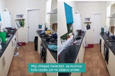 18 osób, które pokazały swoje mieszkania przed dokładnym sprzątaniem i po
