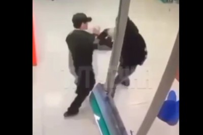 Wyjątkowy ochroniarz sklepowy bez grupy inwalidzkiej