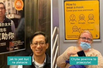 17 zabawnych fotografii osób, które usiadły w idealnym miejscu w metrze