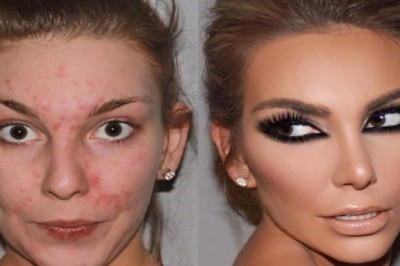 Pochwaliły się fotografiami przed i po wizycie u profesjonalnej makijażystki