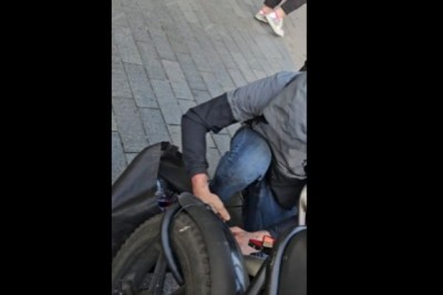 Kradzież w biały dzień. Typ kompletnie się nie czaił