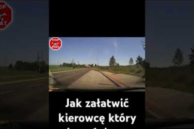 Mistrzowska akcja z typem który poganiał długimi