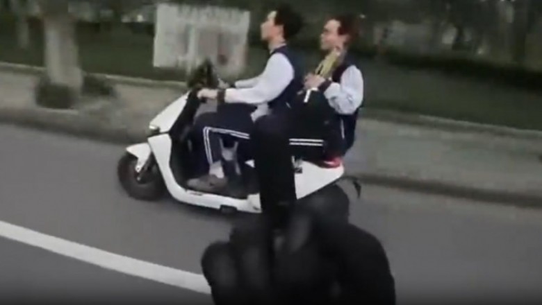 Chciał być zabawny ale nie wyszło. Szybka karma dla motocyklisty