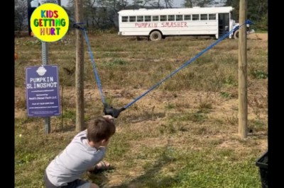 Młody kontra proca z dynią. To była bolesna lekcja życia