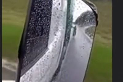 Zachciało mu się podczepić pod naczepę TIRa. Szybko pożałował