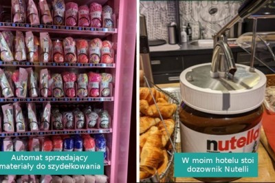 16 dystrybutorów i automatów o niezwykłym przeznaczeniu