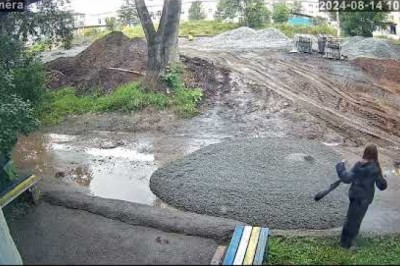 Wylany beton kontra ludzie czyli popis inteligencji