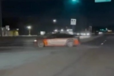 Tak się kończy ndriftowanie na środku skrzyżowania