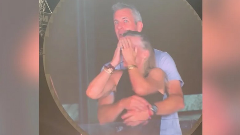 Przyłapani na zdradzie podczas koncertu Coldplay?