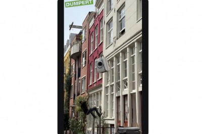 Mistrzowie przeprowadzek w akcji. Rozwalili system transportem pralki