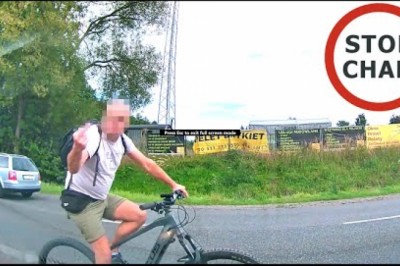 Awantura kierowcy z rowerzystą. Zaczęli się wyzywać na środku ulicy