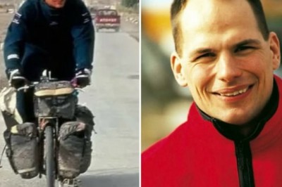 Göran Kropp - facet, który pojechał po Everest rowerem