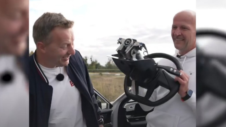 Dziennikarze TVN wyrwali kierownicę w chińskim aucie. Jest oświadczenie producenta