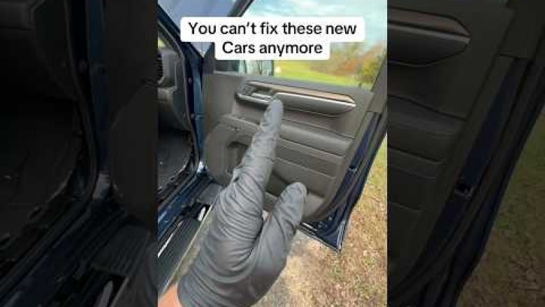 Czy to jest ta ekologia? Drzwi nowego auta, których nie da się naprawić po zerwaniu klamki