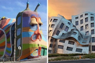 Architekci, tworząc te budynki, sprawili, że nikt nie przejdzie obok nich obojętnie.