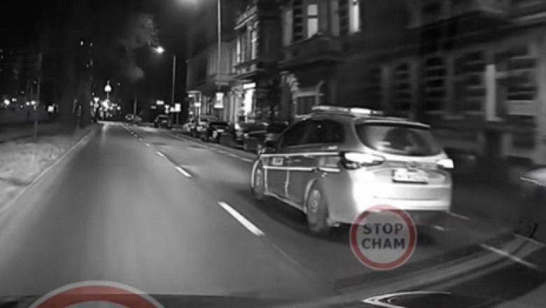 Czy tak wygląda policyjne „polowanie” na mandat? Nagranie ze Szczecina