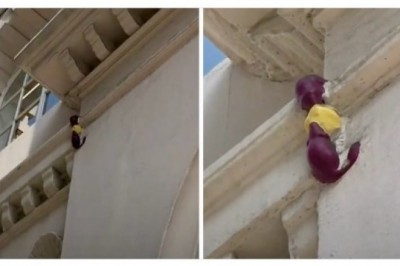 Najmniejszy posąg Londynu i historia dwóch myszy