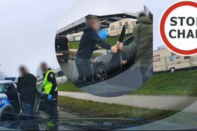 Bohaterska postawa kierowców. Nagranie z obywatelskiego zatrzymania pijanego kierowcy w Krakowie