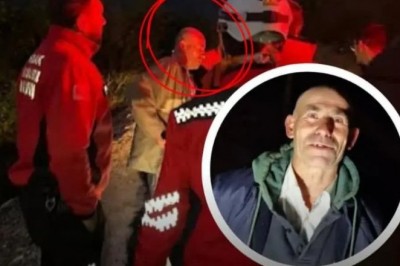 Szukali zaginionego mężczyzny. Nie wiedzieli, że pomaga im on sam