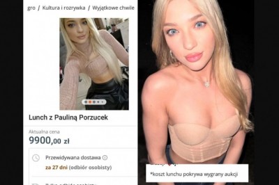 Influencerka wystawiła na aukcję WOŚP wspólny lunch. Jednak to zwycięzca będzie musiał zapłacić rachunek w restauracji