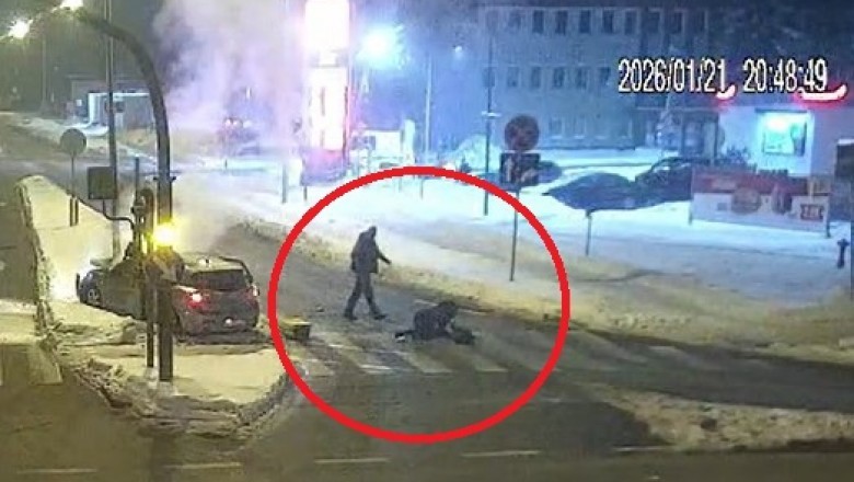 Kolizja w Olsztynie, narkotyki i nieudolna ucieczka pod wpływem. Policja publikuje film