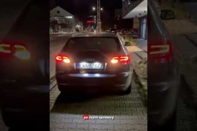4500 zł i 18 pkt karnych za jazdę po chodniku i potrącenie pieszego dla kierowcy Audi