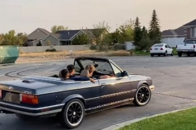 Kasowanie silnika w BMW po nieudanym popisie „driftu” Kierowca narobił sobie wstydu przed kumplami