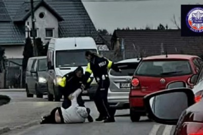 104 km/h w terenie zabudowanym. Pościg grupy SPEED i siłowe zatrzymanie