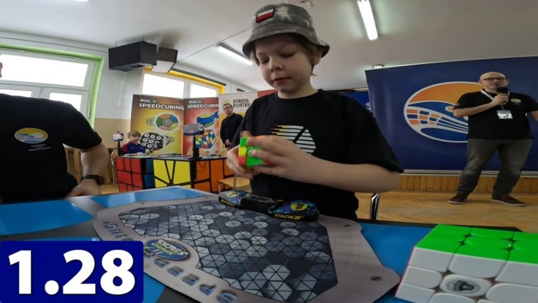 Nowy rekord kostki Rubika. Został pobity w Polsce przez 9 latka z Gdańska