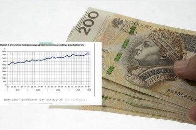 Średnia pensja w Polsce przekroczyła 9000 zł. Dane GUS mówią jedno, portfele Polaków drugie