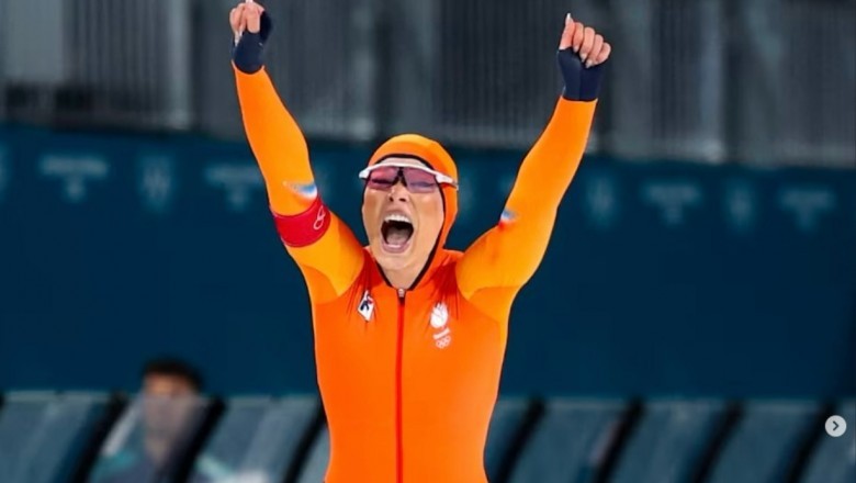 Rozpięła kombinezon po wyścigu i zarobiła fortunę. Świetny gest Jutty Leerdam.