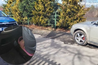 W stylowych klapeczkach i z prawie 4 promilami wsiadł do auta, bo skończyły mu się fajki. Pod sklepem stała policja