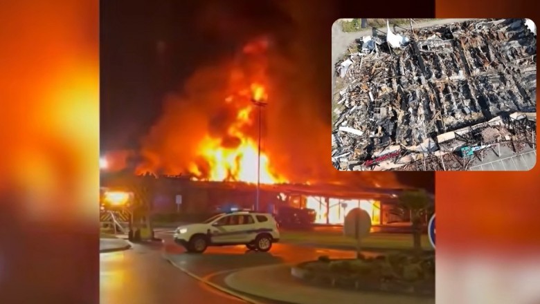 12-latka podpaliła Carrefour pod Bordeaux. Sklep spłonął doszczętnie, straty sięgnęły 7 mln euro