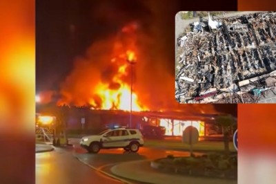 12-latka podpaliła Carrefour pod Bordeaux. Sklep spłonął doszczętnie, straty sięgnęły 7 mln euro