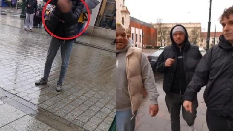 Policja zatrzymała Ukraińca który groził ekipie Książula nożem. Jest wniosek o wydalenie z kraju