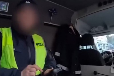Polski policjant vs obywatel Ukrainy na hulajnodze.  Odpowiedz policjanta mocno go zaskoczyła