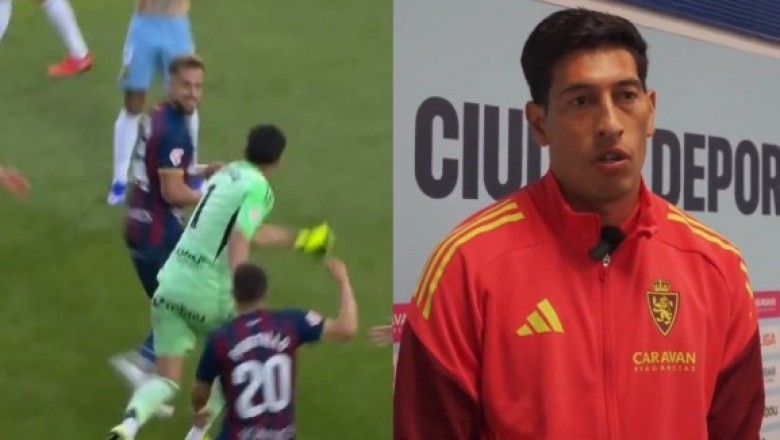 Nokaut w czasie meczu hiszpańskiej ligi. Bramkarz nie wytrzymał u uderzył przeciwnika.