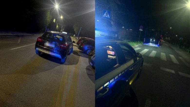 Pijana Ukrainka wjechała Mercedesem w autobus. Twierdziła, że jest bogatą prawniczką i chciała przekupić policjantów. Miała 2,5 promila